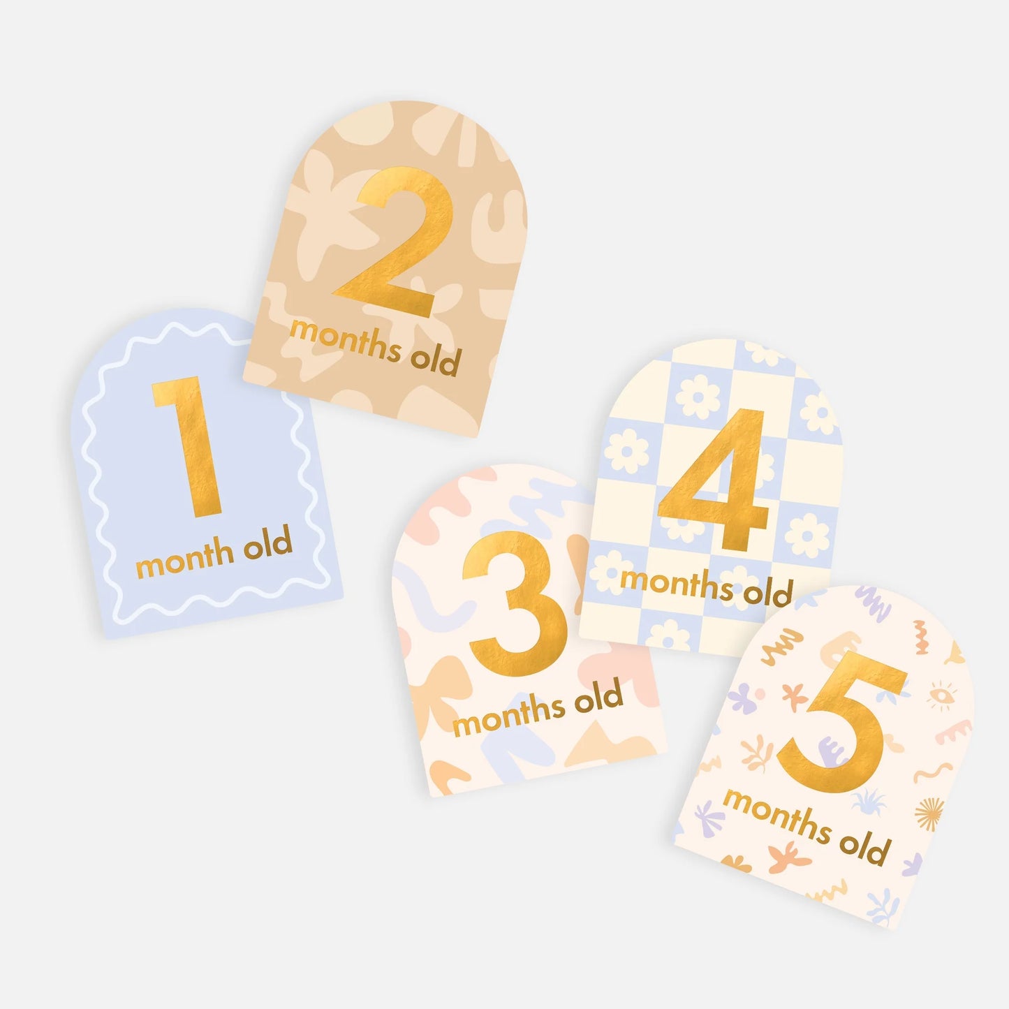 Fox and Fallow Baby Milestone Cards
