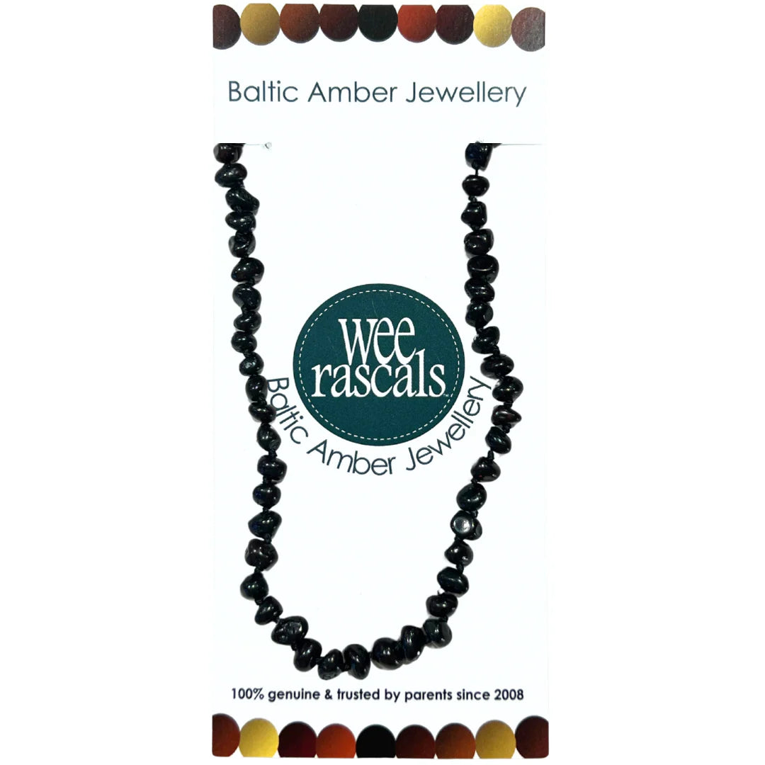 Wee Rascals - Amber Beads Child & Infant Necklace - Assorted