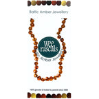 Wee Rascals - Amber Beads Child & Infant Necklace - Assorted