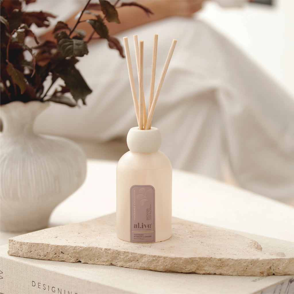 Al.ive Body Reed Diffuser Raspberry Blossom & Juniper