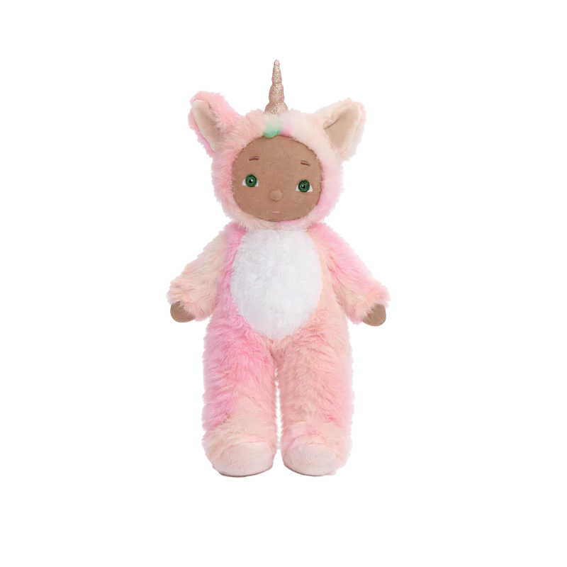 Dinkum Dolls by Olliella Cozy Day Dinkum - Kittycorn Pompom