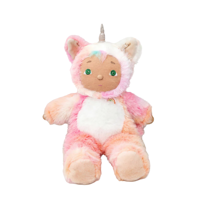 Dinkum Dolls by Olliella Cozy Day Dinkum - Kittycorn Pompom