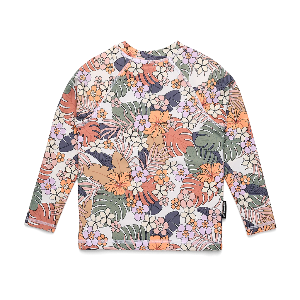 Crywolf RASH VEST Tropical Floral