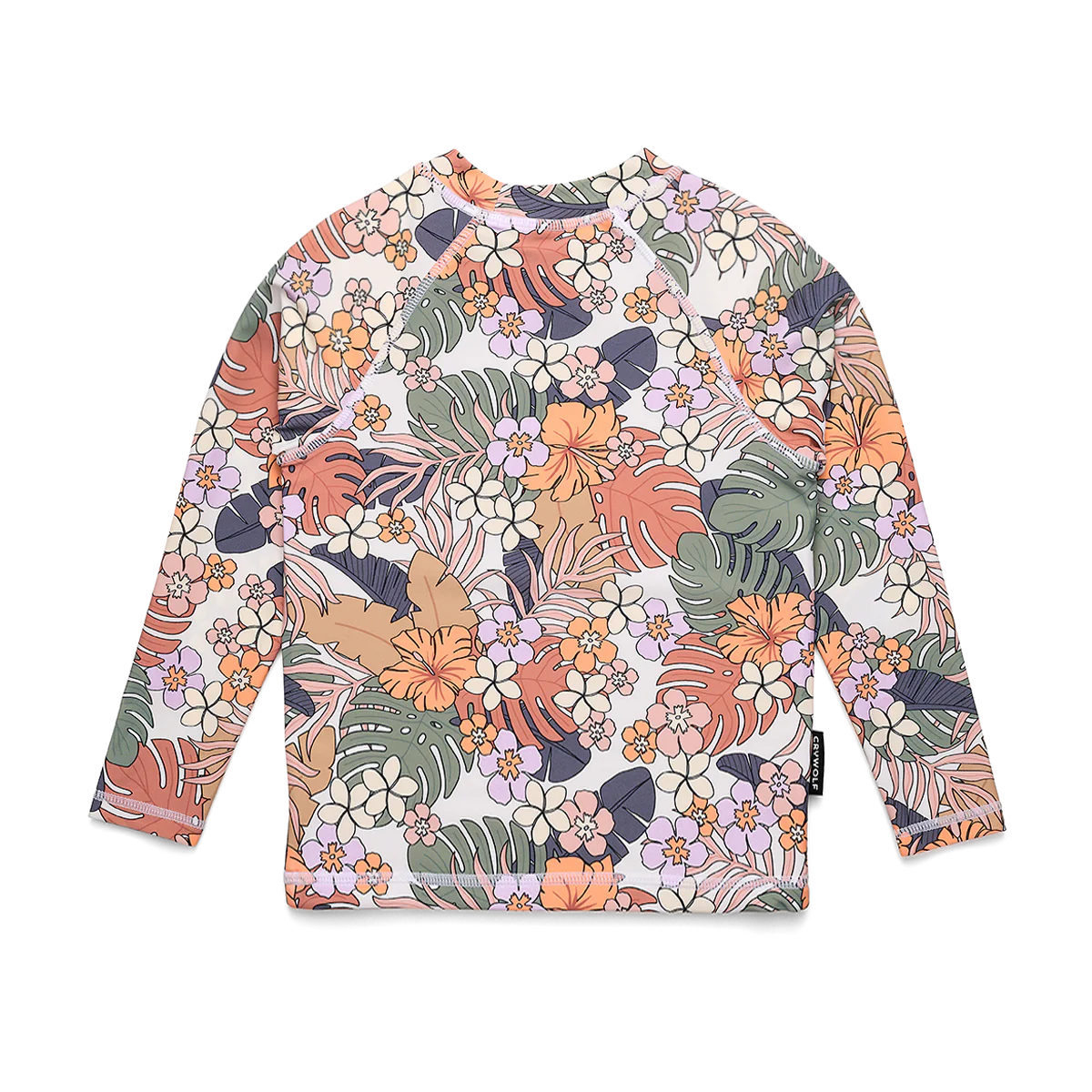 Crywolf RASH VEST Tropical Floral