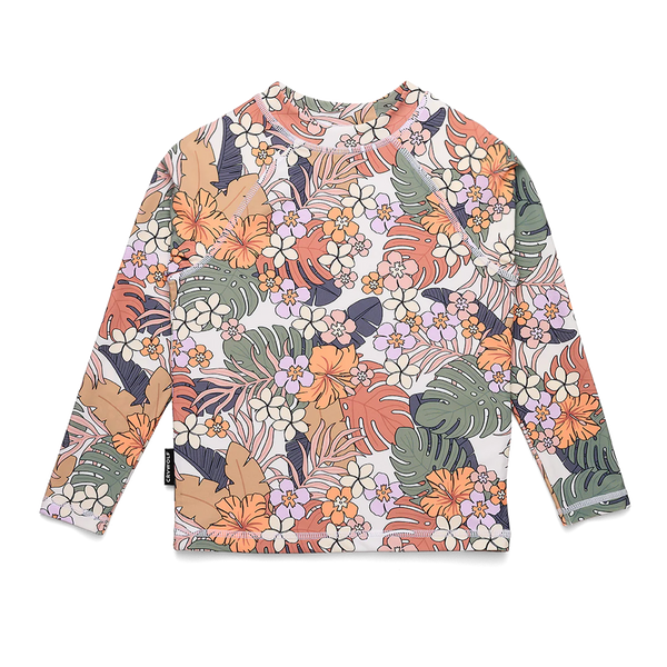 Crywolf RASH VEST Tropical Floral