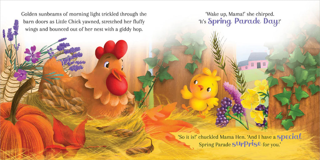 Lake Press Story Time - Padded Board Book - Little Chick’s Spring Bonnet