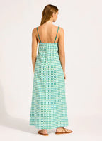 Seafolly Sorrento Bandeau Triangle Maxi Dress