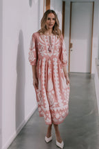 Joop & Gypsy Le Marias Long Dress - Pink