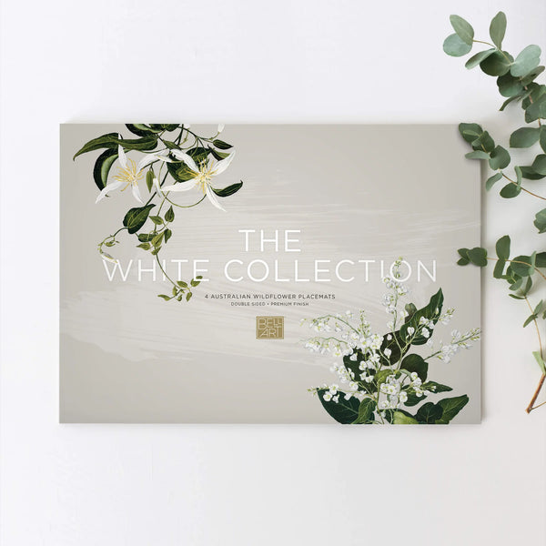 Bell Art Dining Placemats White Collection