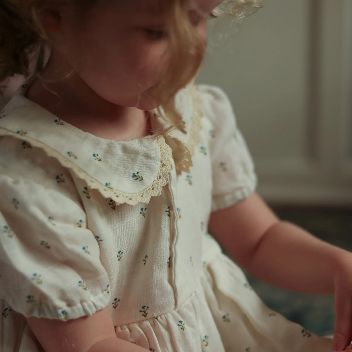 Fledge & Thread Blue Floral Dress
