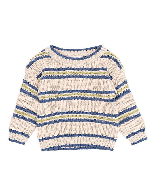 Fox & Finch High Flyer Stripe Knitted Jumper