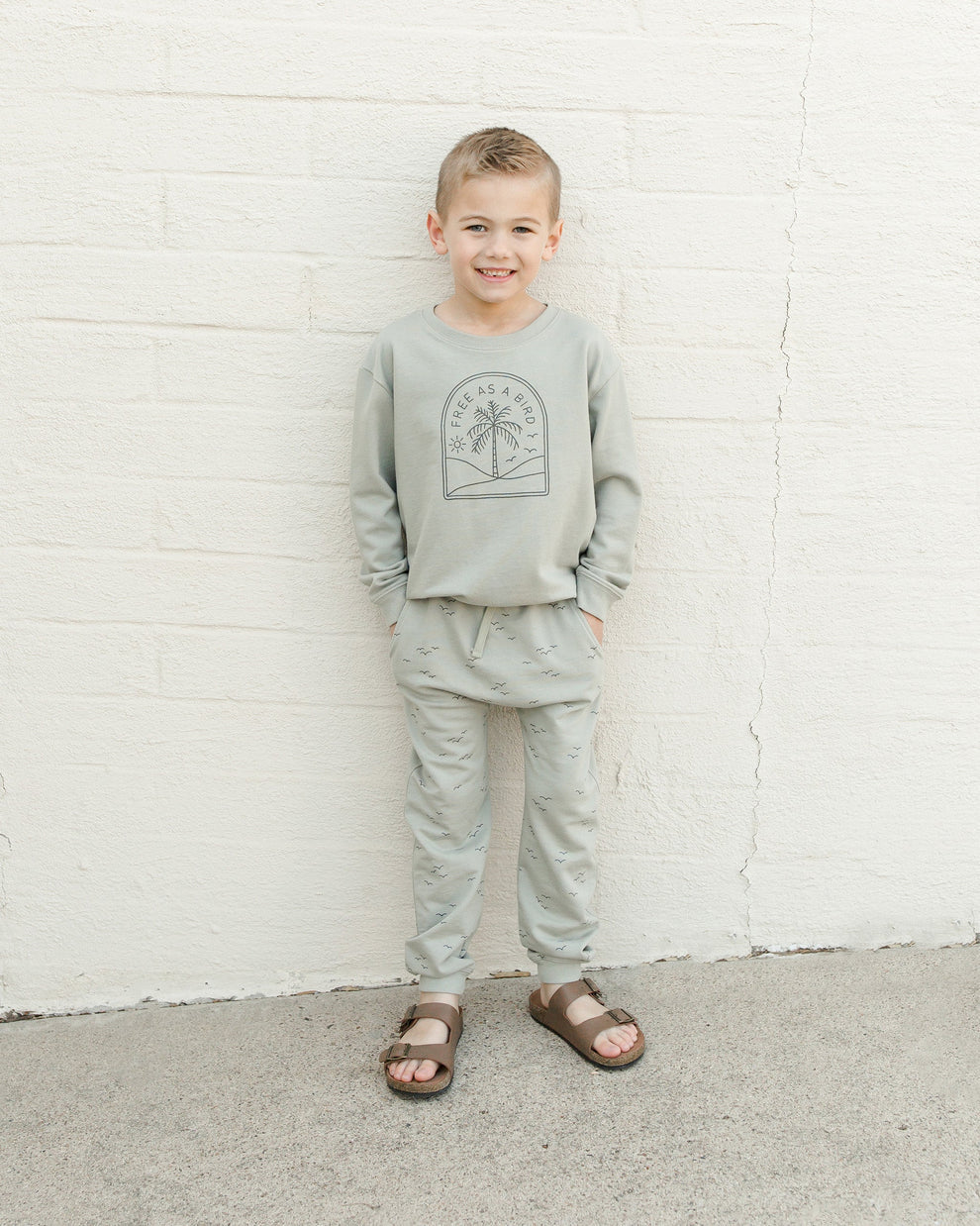 RYLEE & CRU sweatshirt || free as a bird