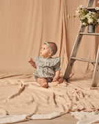 Noralee Eva Romper || Sky Floral