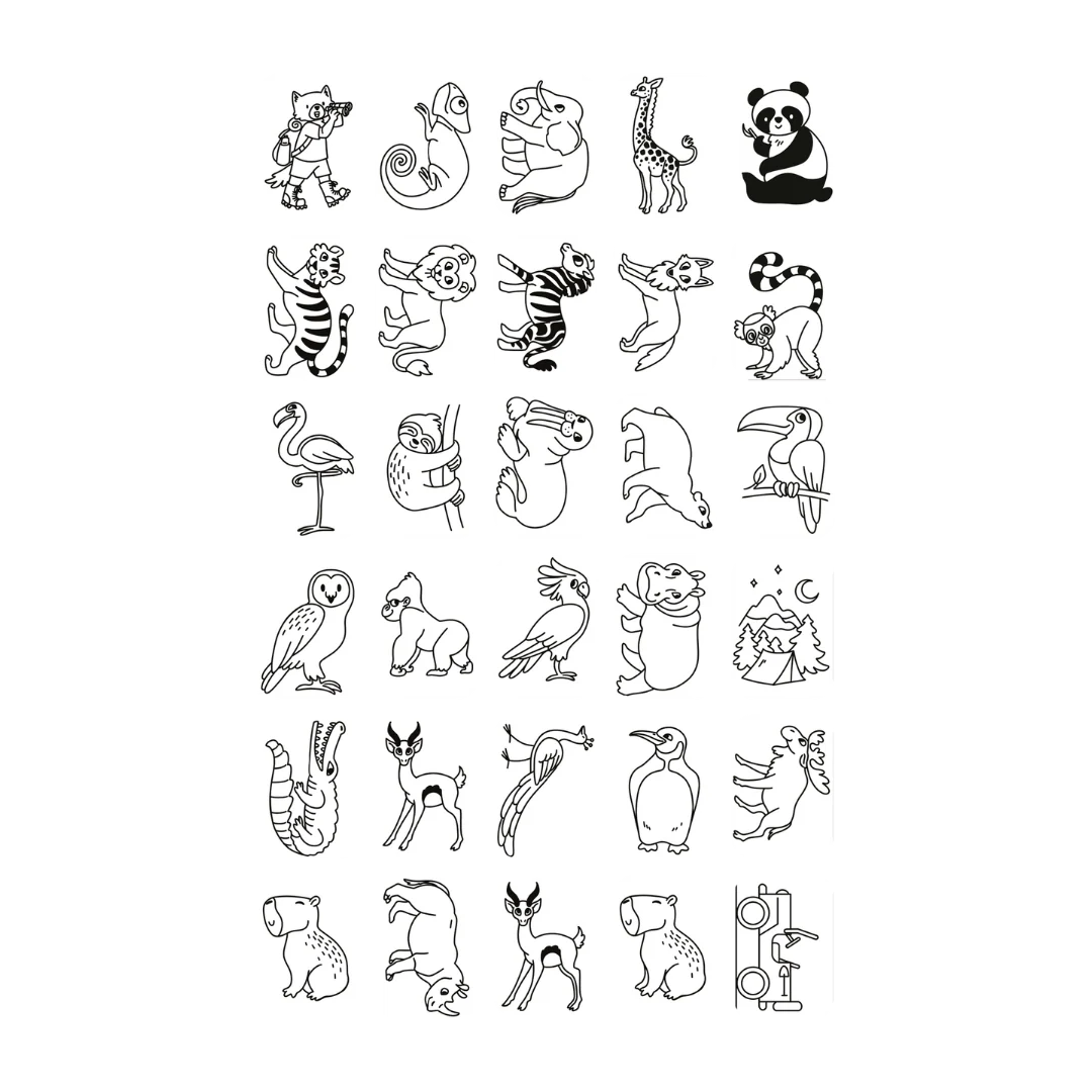KidyWolf KidyDraw Mini - Animals