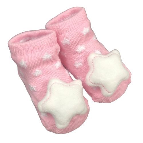 Es Kids Star Socks with Rattles