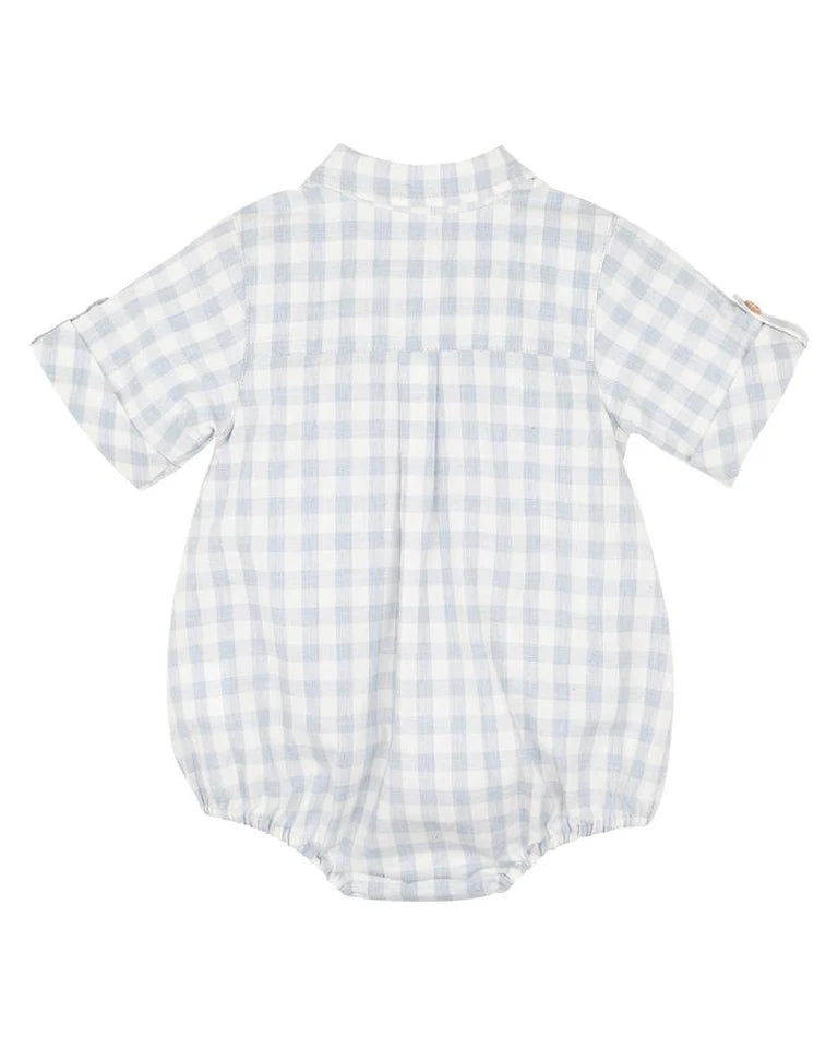 Bebe Harry Check Shirt Bodysuit