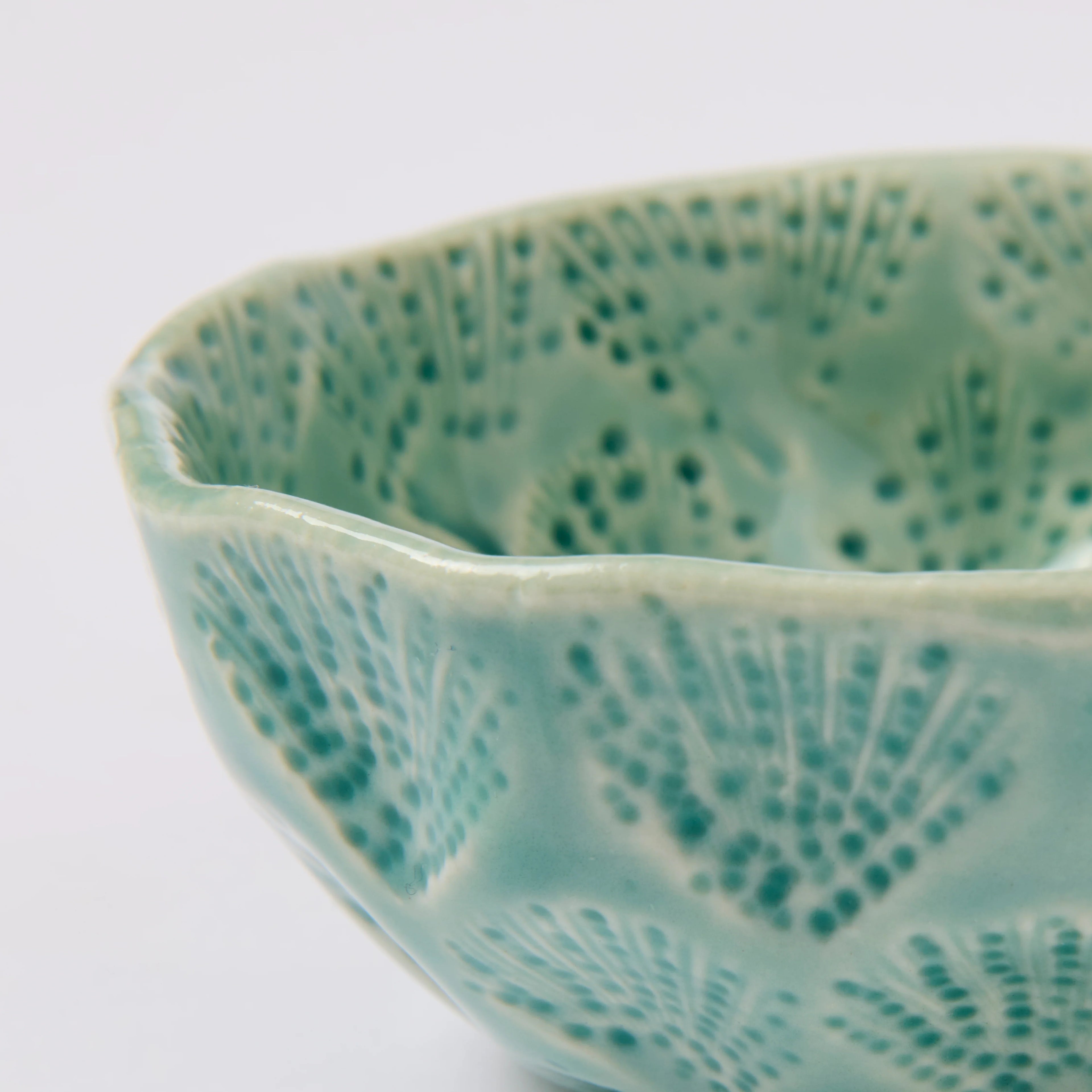Madras Link Nautilus Light Blue Small Bowl