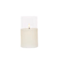 Holly & Ivy - Single Flame Led Glass Candle