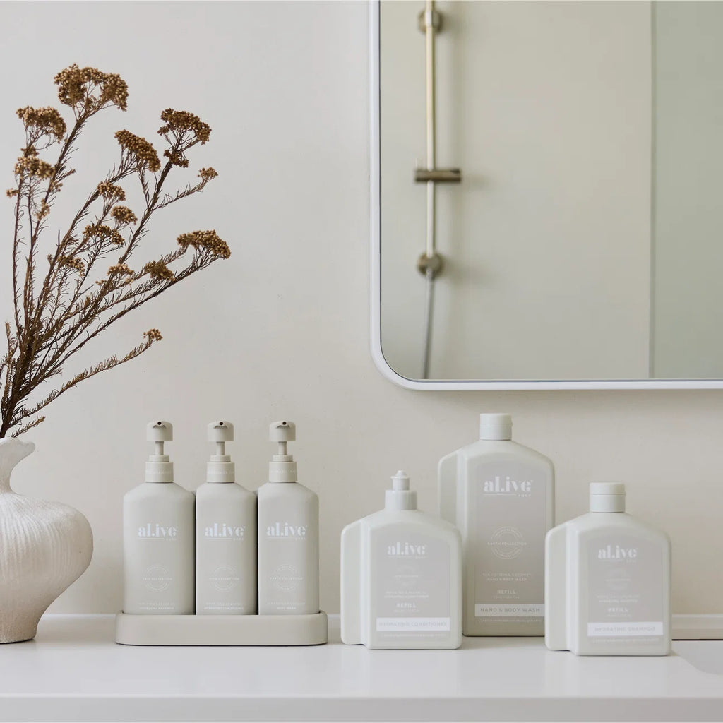 Al.ive 650ML Conditioner Refill - White Tea & Argan Oil