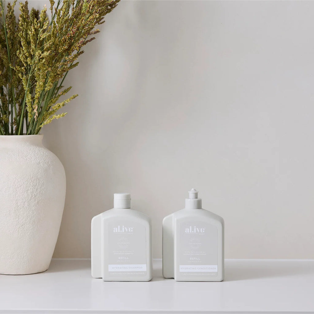 Al.ive 650ML Conditioner Refill - White Tea & Argan Oil