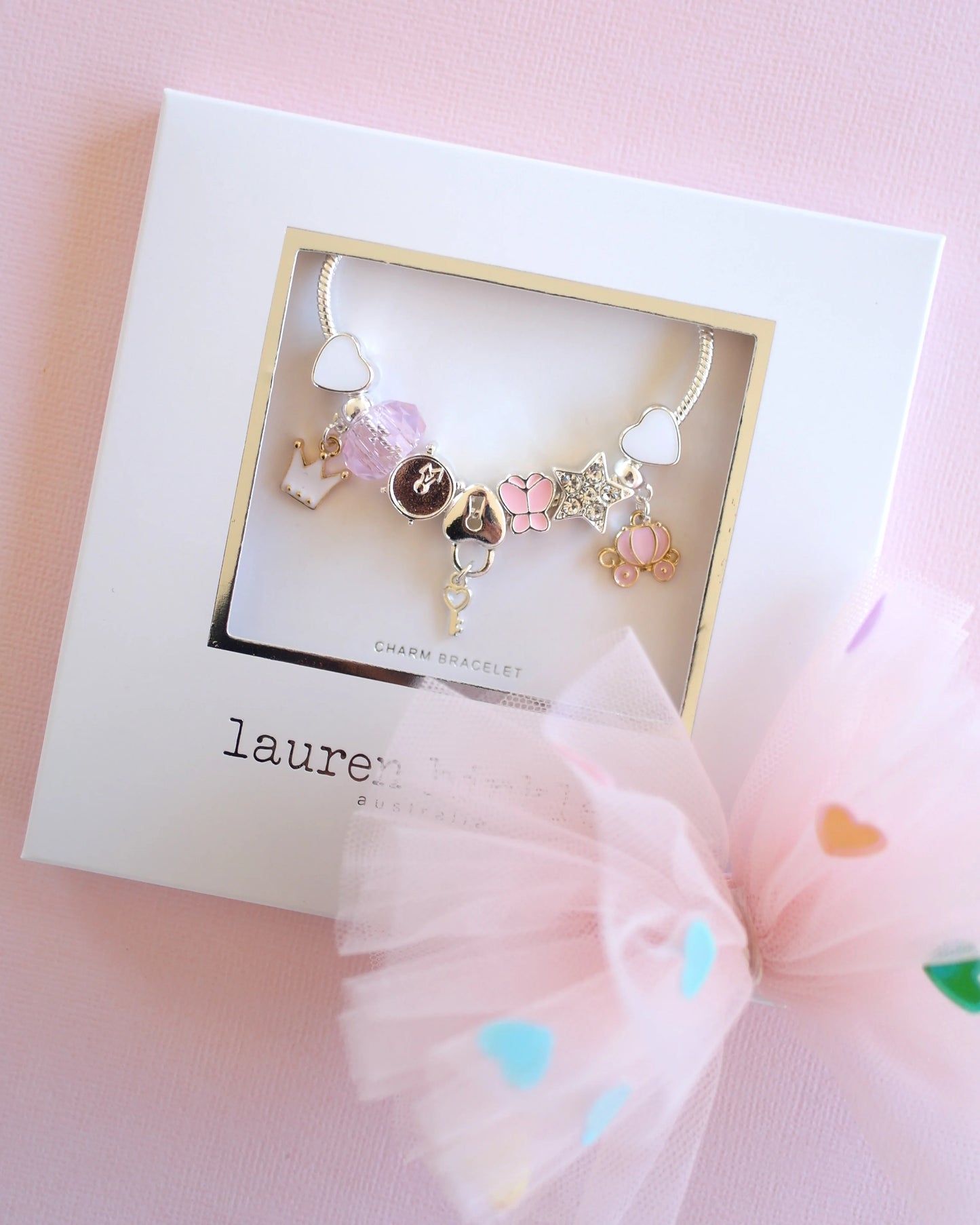 Lauren Hinkley Cinderella Charm Bracelet