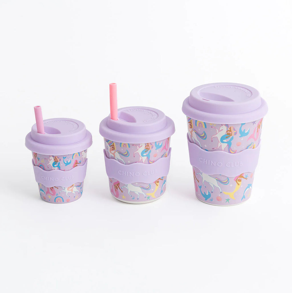 Chino Club Mermaids and Unicorns Keep Cup (8oz)