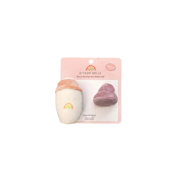 Dinkum Dolls - Binky Pacifier and Bottle Set