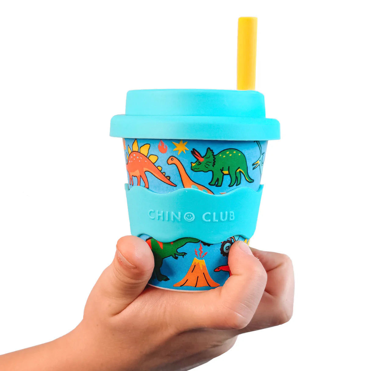 Chino Club Dinosaurs and Monster Trucks Babychino Cup (4oz)