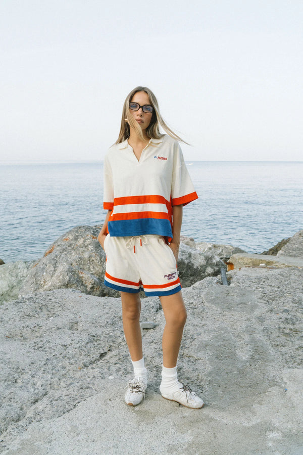 Araminta James Rico Terry Short Coconut