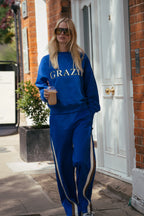 Araminta James Grazie Sweatshirt Ultramarine