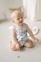 Aster and Oak Snuggle Bug Bubble Romper