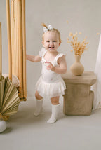 Aster & Oak Cherry Tutu Singlet Onesie