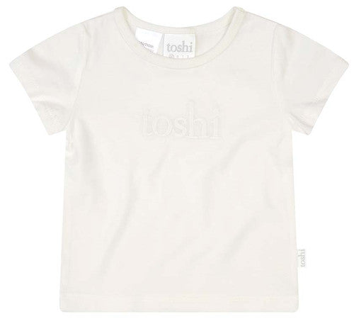 Toshi Dreamtime Organic Tee Short Sleeve Logo Cream