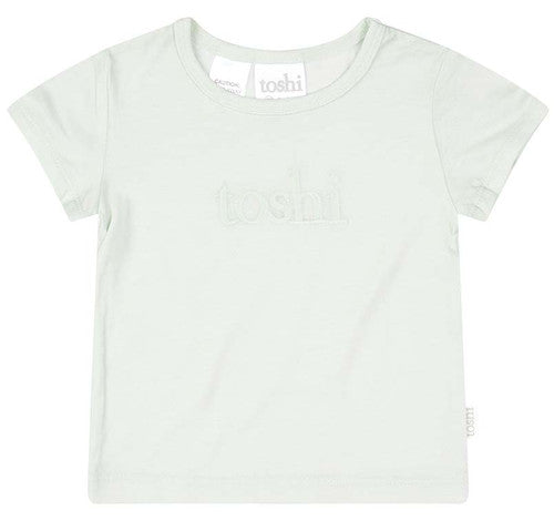 Toshi Dreamtime Organic Tee Short Sleeve Logo Eucalypt