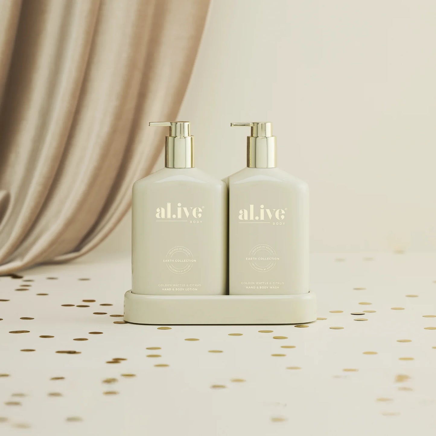 Al.ive - Wash & Lotion Duo - Golden Wattle & Citrus