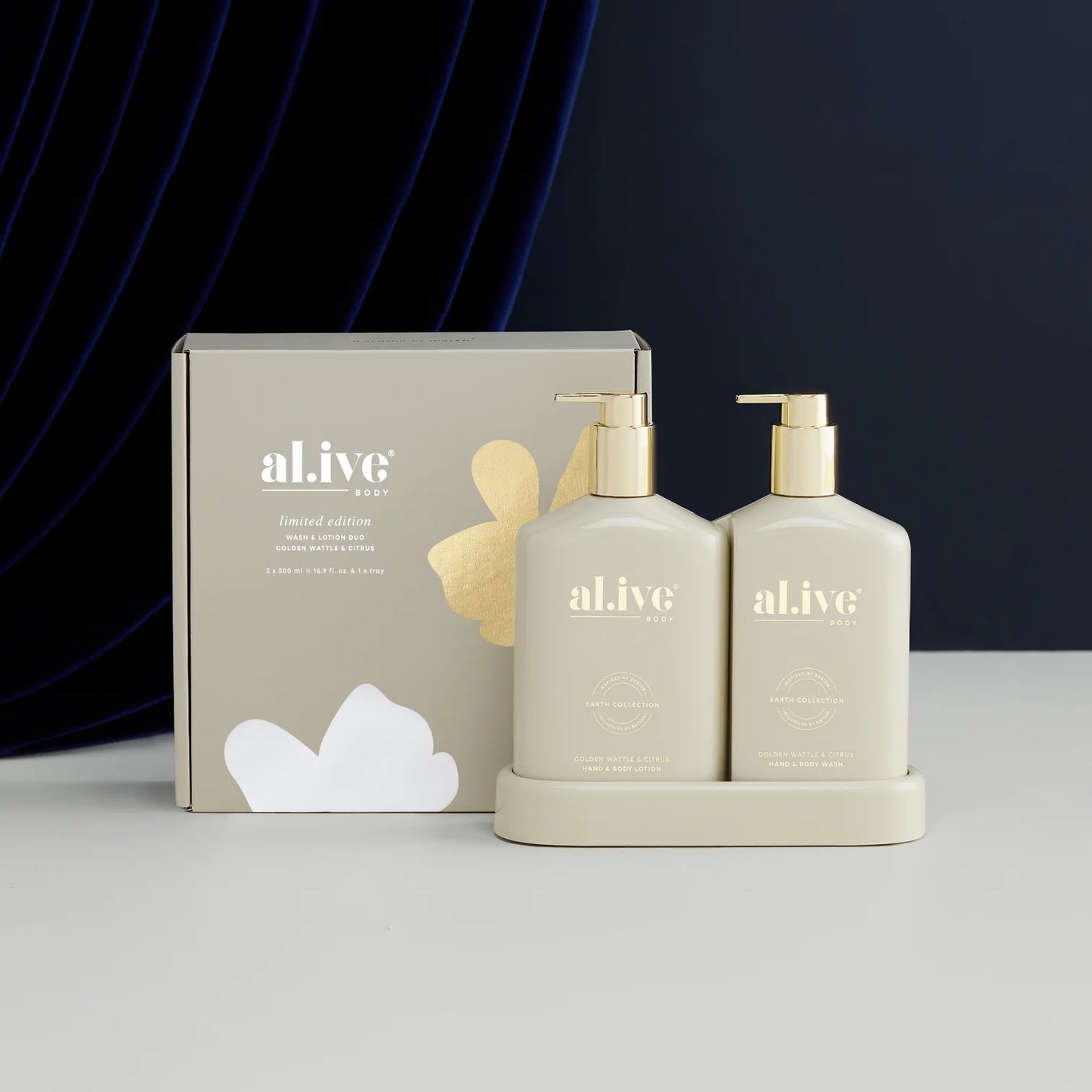 Al.ive - Wash & Lotion Duo - Golden Wattle & Citrus