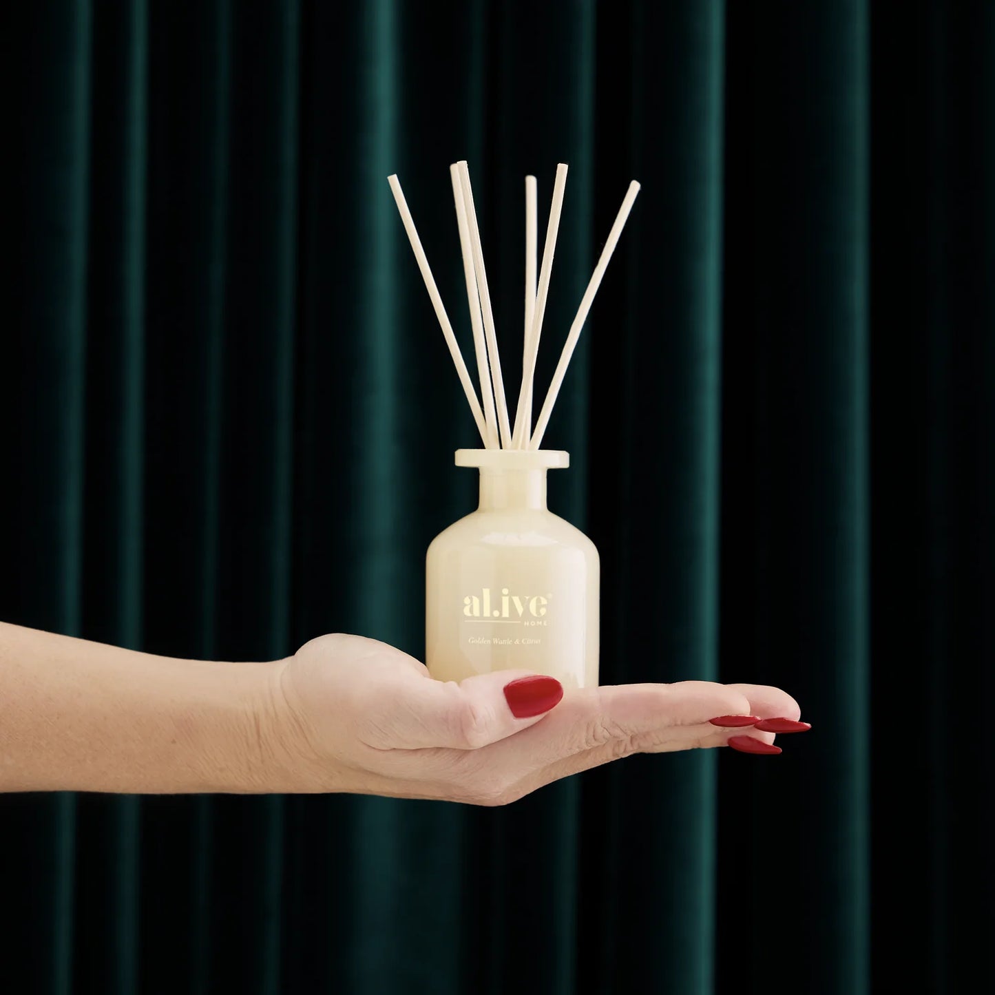 Al.ive - Mini Reed Diffuser - Golden Wattle & Citrus