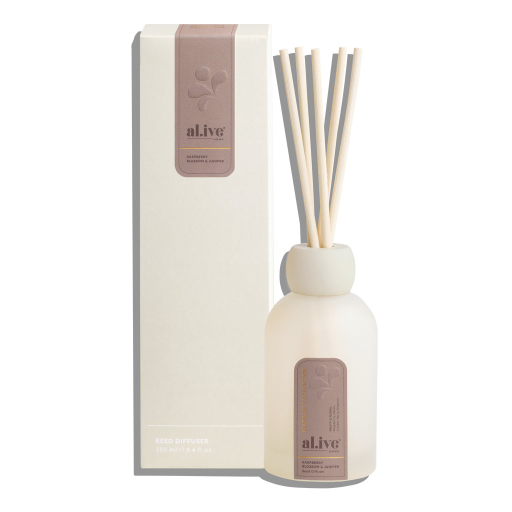 Al.ive Body Reed Diffuser Raspberry Blossom & Juniper
