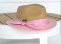 Sundaíse Laura Panama Hat Pink Brim 3-6Y