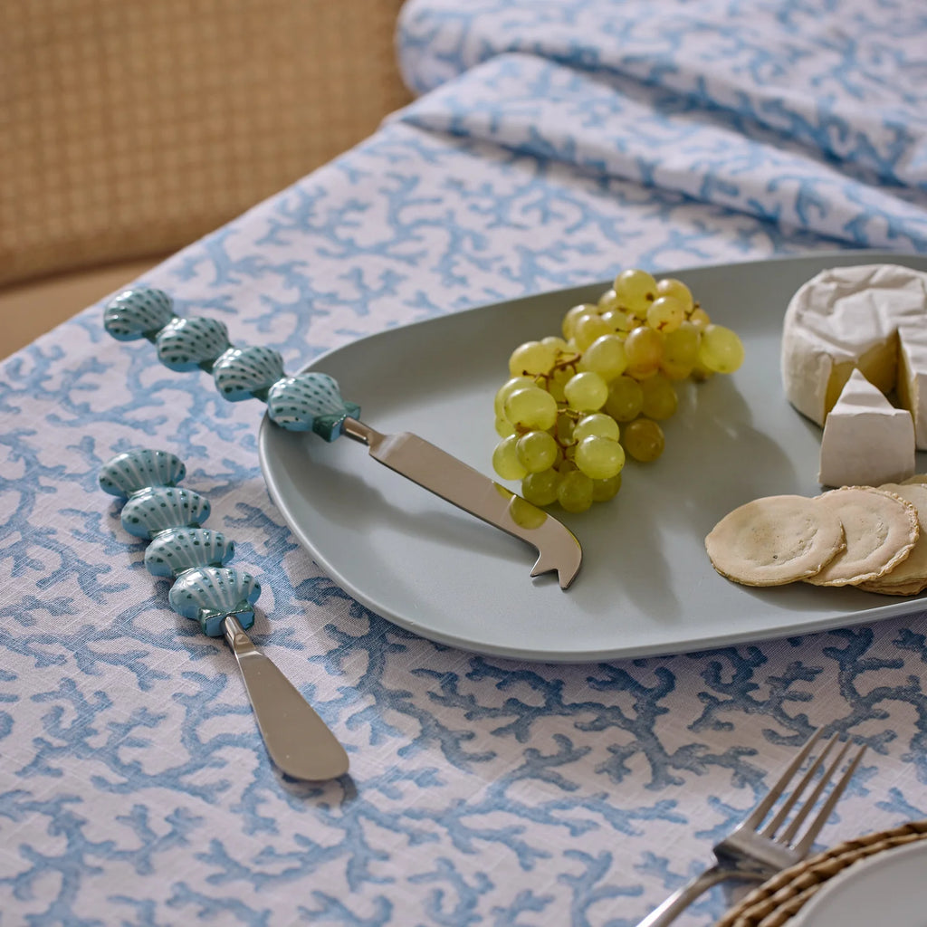 Madras Link Scallop Blue Cheese Knife Set 2