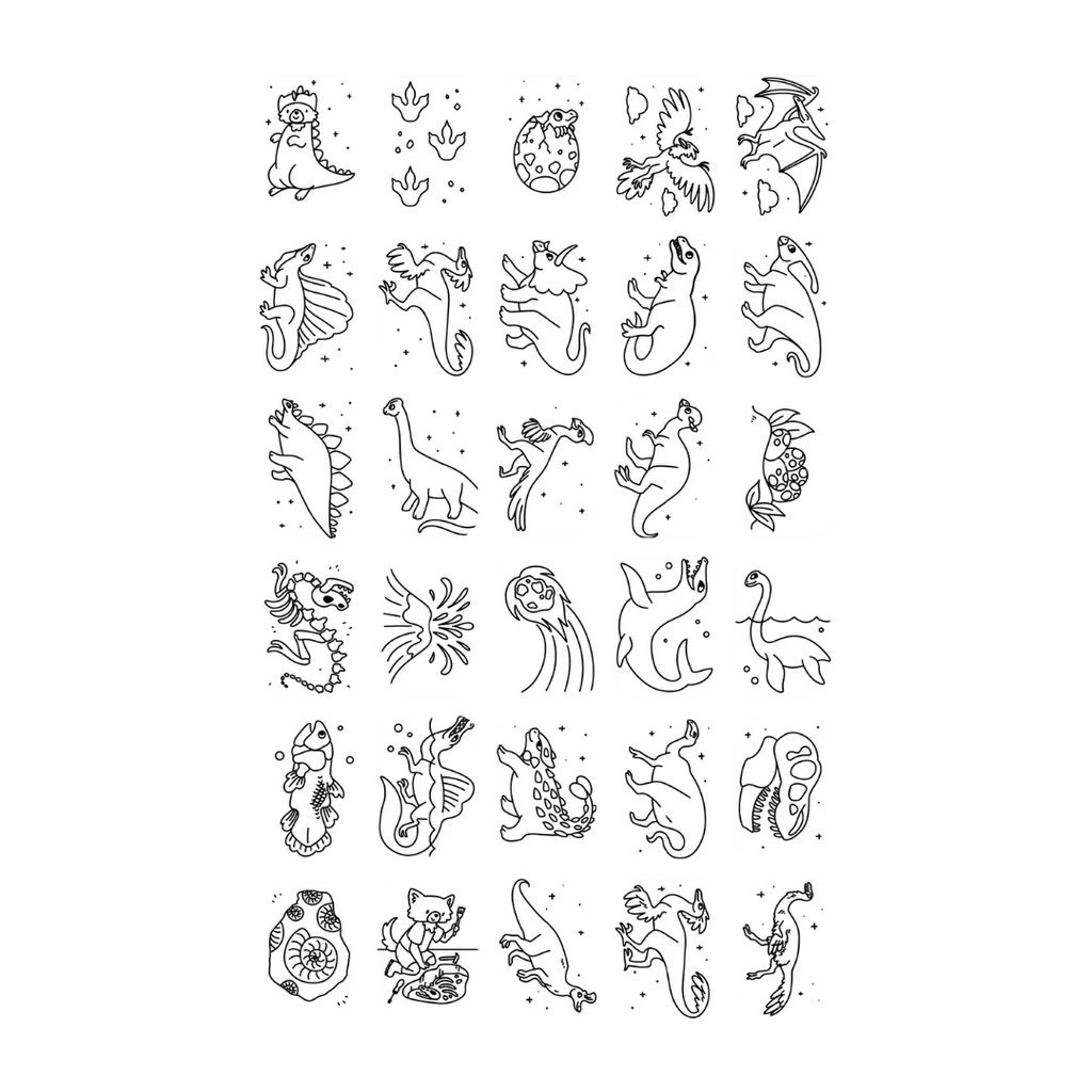 KidyWolf KidyDraw Mini - Dinosaurs