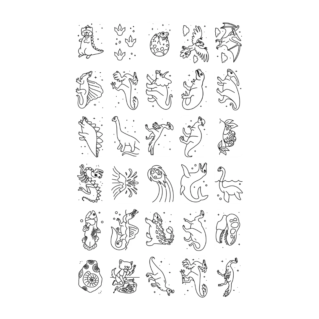 KidyWolf KidyDraw Mini - Dinosaurs