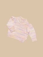 Huxbaby Rainbow Knit Puff Jumper