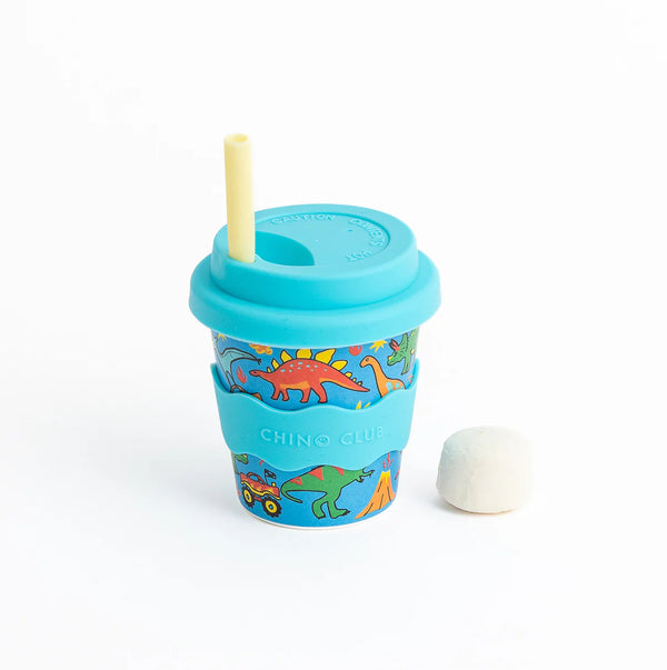 Chino Club Dinosaurs and Monster Trucks Babychino Cup (4oz)
