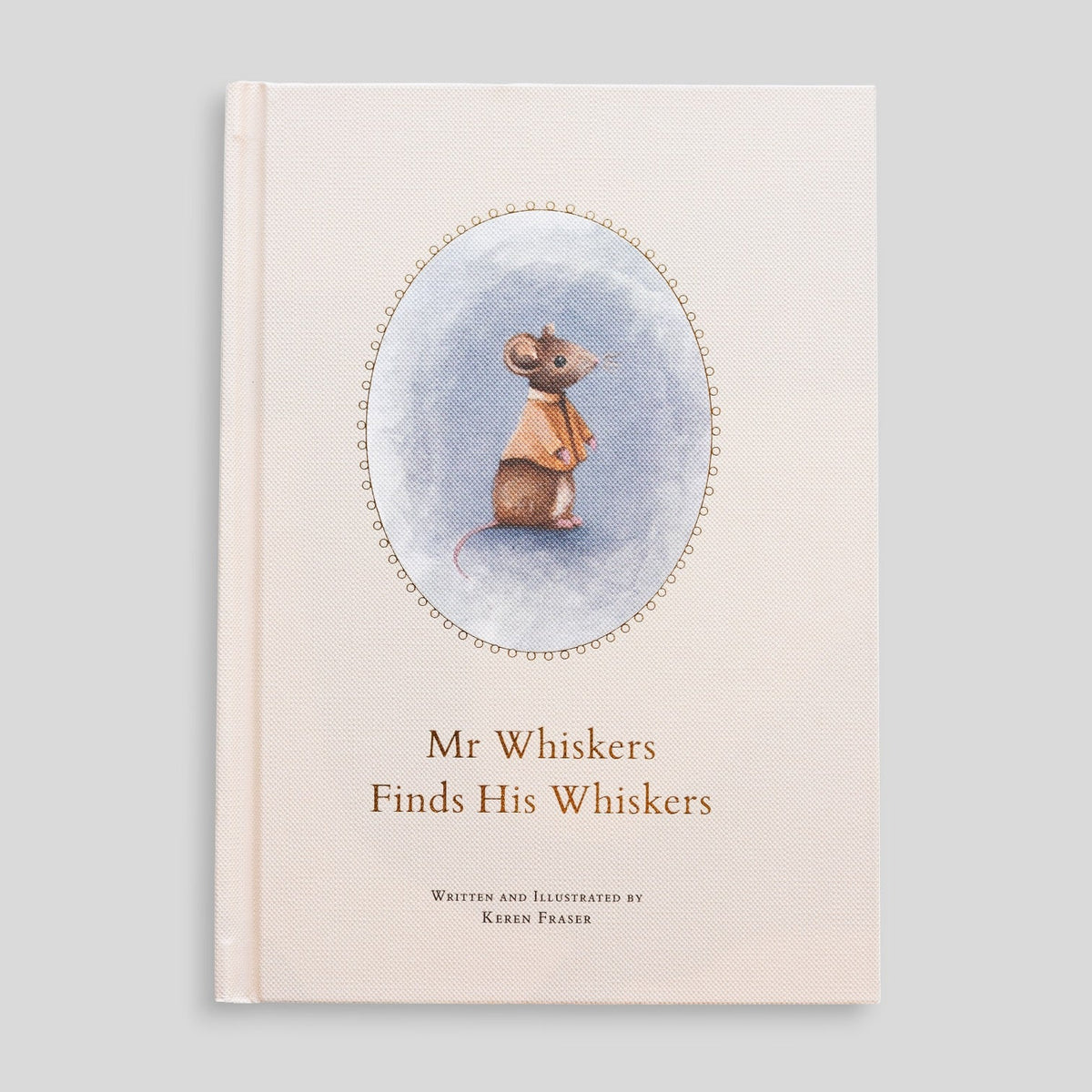 Fledge & Thread Mr Whisker Hardcover Book