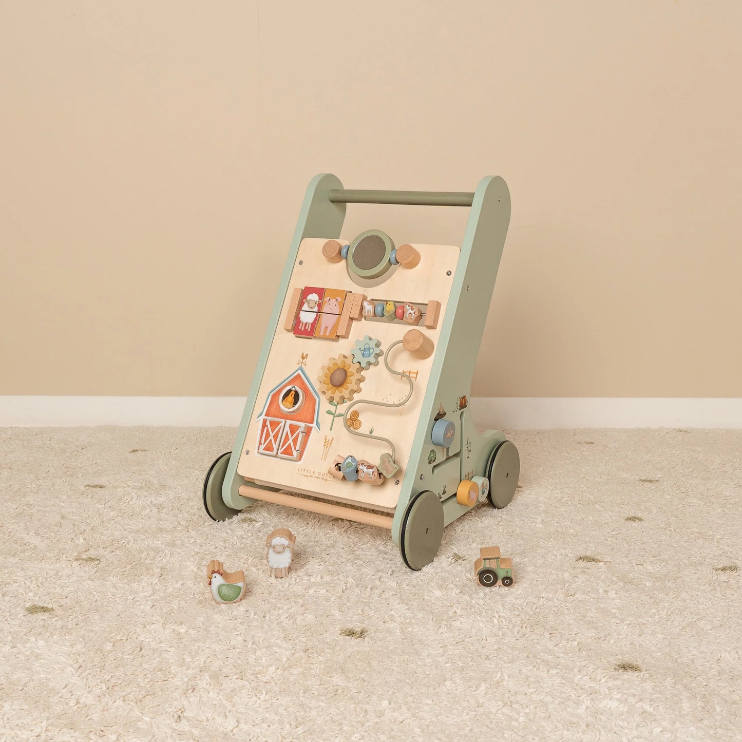 Little Dutch Australia Little Farm Multi-Activity Baby Walker