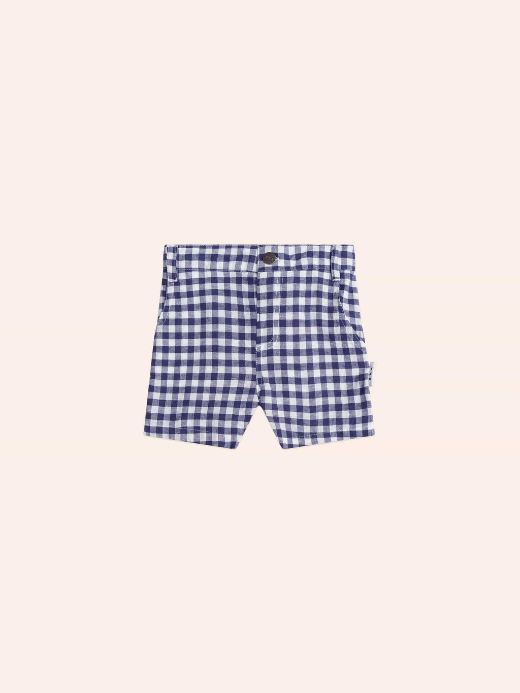 Huxbaby Check Chino Shorts