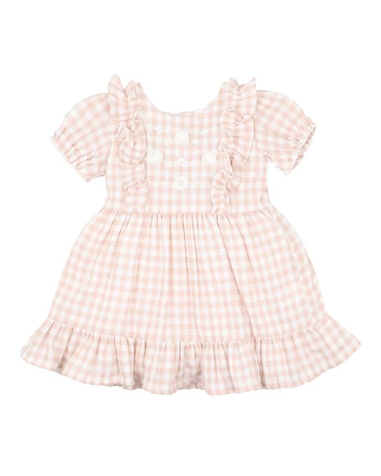 Bebe Morgan Gingham Dress