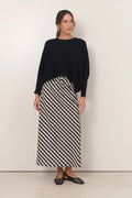 Adorne Mae Gingham Maxi Skirt