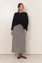 Adorne Mae Gingham Maxi Skirt